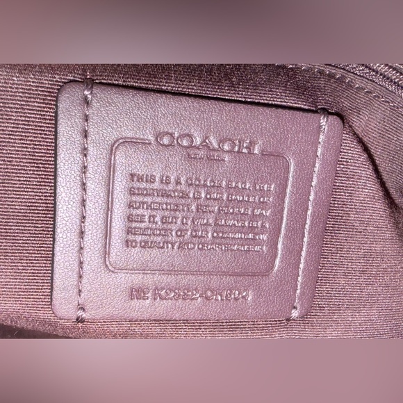 Coach Black and Brown Signature Tote - Picture 5 of 12